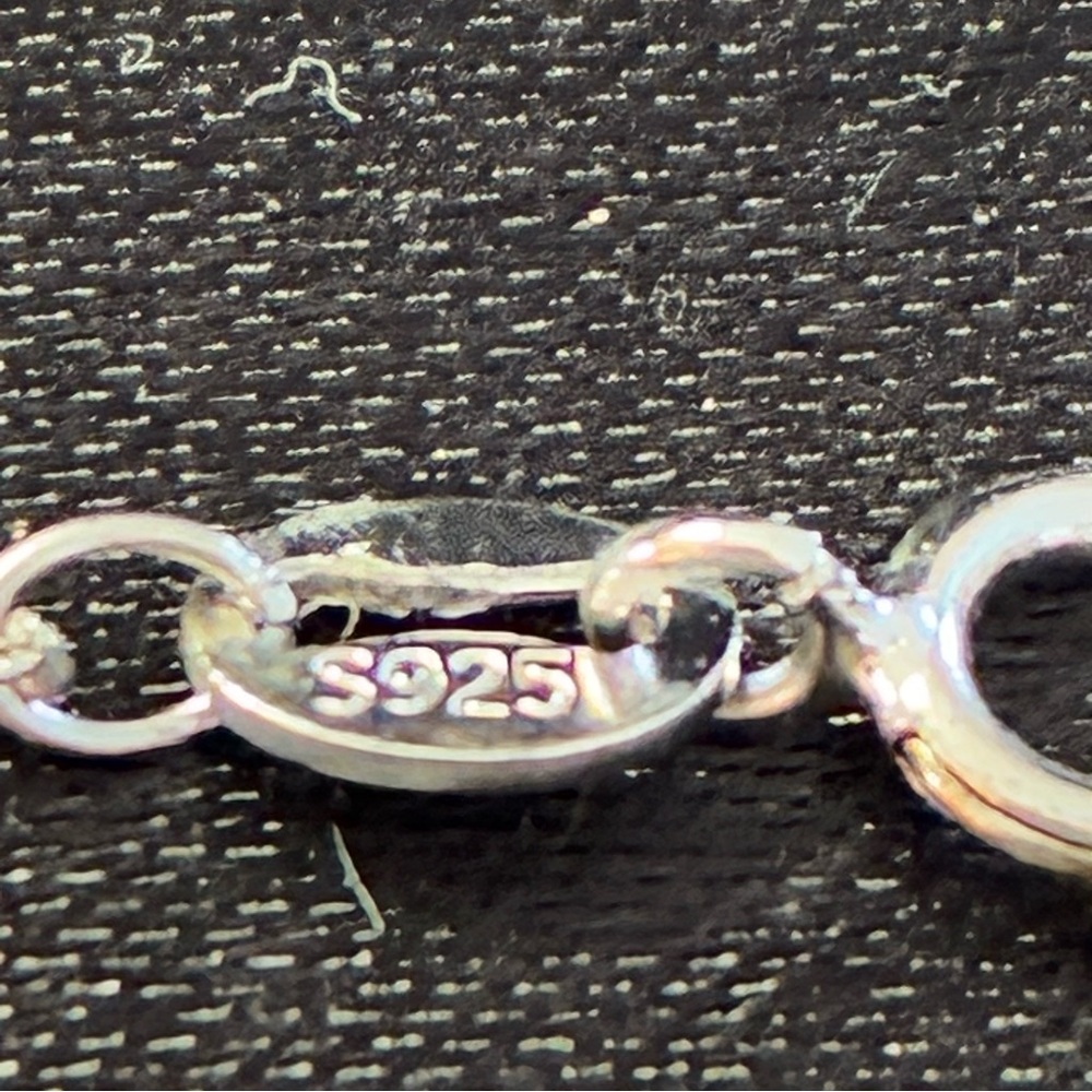 Sterling Silver 925 Cuban Chain Necklace Unisex - Picture 4 of 9